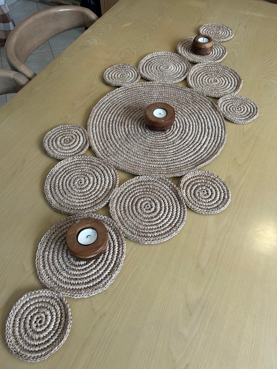 Camino de mesa Crochet