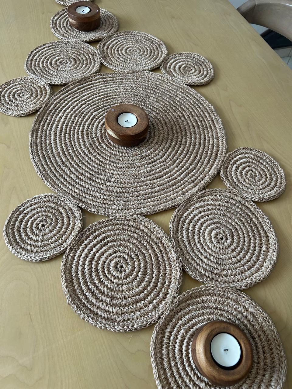 Camino de mesa Crochet